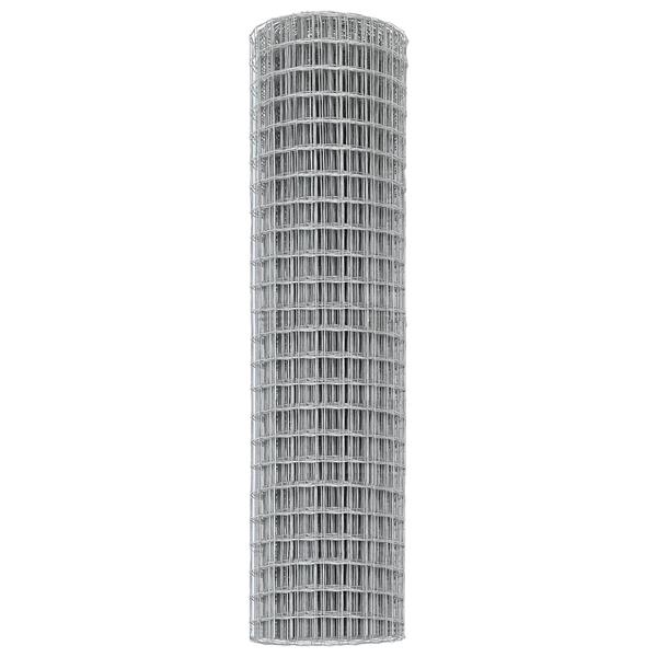 Grote foto vidaxl euro omheining 1.2x10 m gegalvaniseerd staal tuin en terras hekken en schuttingen