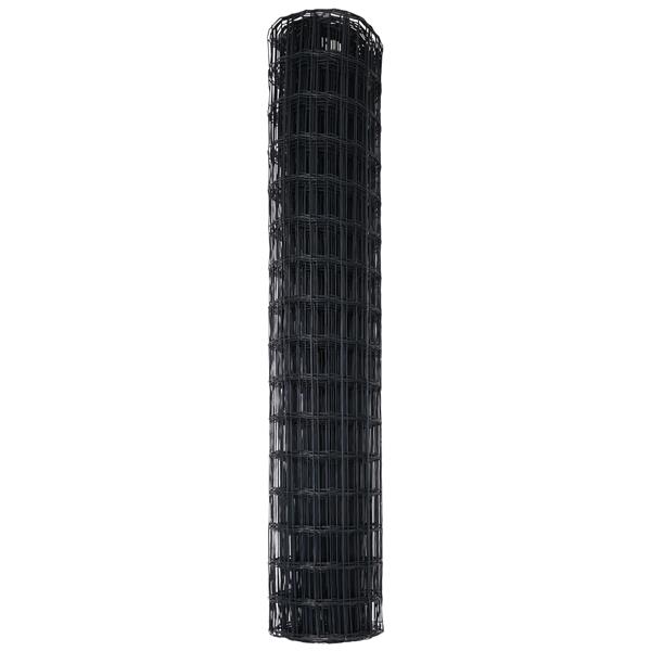 Grote foto vidaxl grijs euro hek 1.4 x 10 m staal tuin en terras hekken en schuttingen