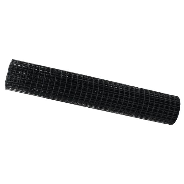 Grote foto vidaxl euro omheining grijs 1.6x10 m staal tuin en terras hekken en schuttingen