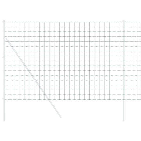 Grote foto vidaxl euro hek groen 1.6x10m staal tuin en terras hekken en schuttingen