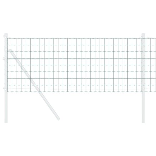Grote foto vidaxl euro fence groen 0 4x10 m staal tuin en terras hekken en schuttingen