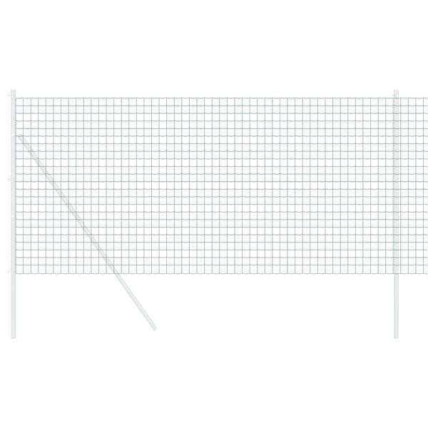 Grote foto vidaxl euro omheining groen 1 2x10 m staal tuin en terras hekken en schuttingen