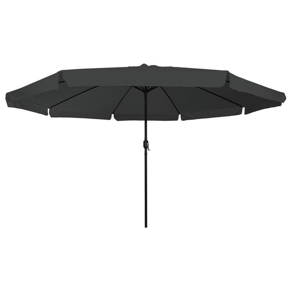 Grote foto vidaxl parasol 395x245 cm antraciet tuin en terras overige tuin en terras