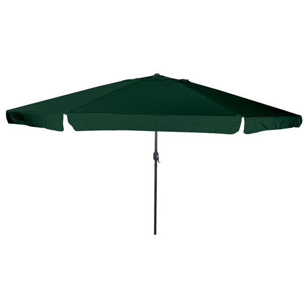 Grote foto vidaxl parasol 395x245 cm groen tuin en terras overige tuin en terras
