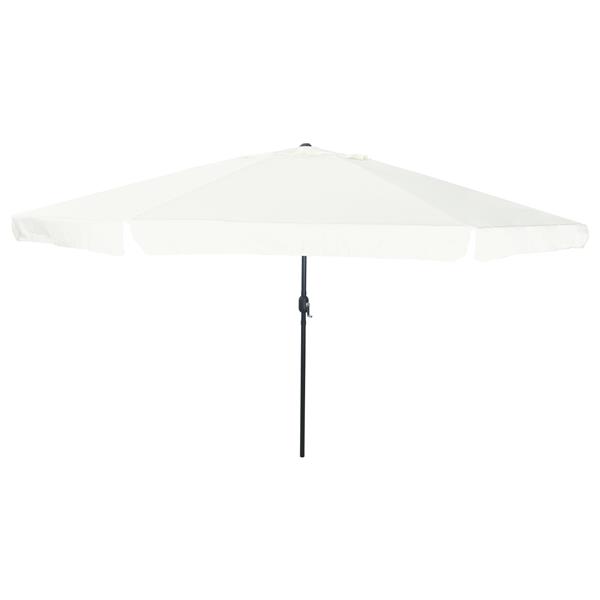 Grote foto vidaxl parasol 395x245 cm zandwit tuin en terras overige tuin en terras