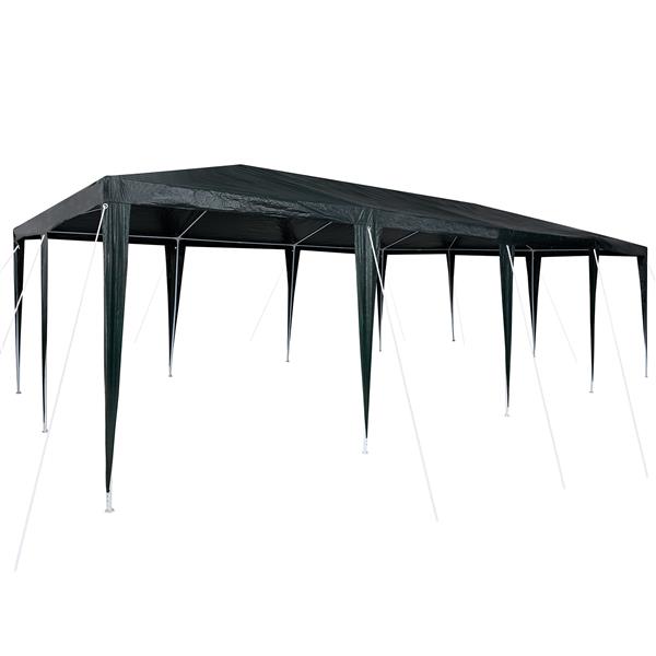 Grote foto vidaxl partytent groen 8x4 m pe tuin en terras overige tuin en terras