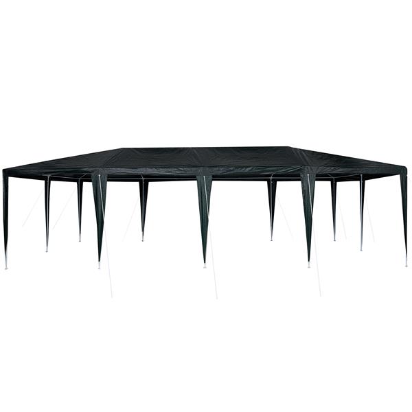Grote foto vidaxl partytent groen 8x4 m pe tuin en terras overige tuin en terras