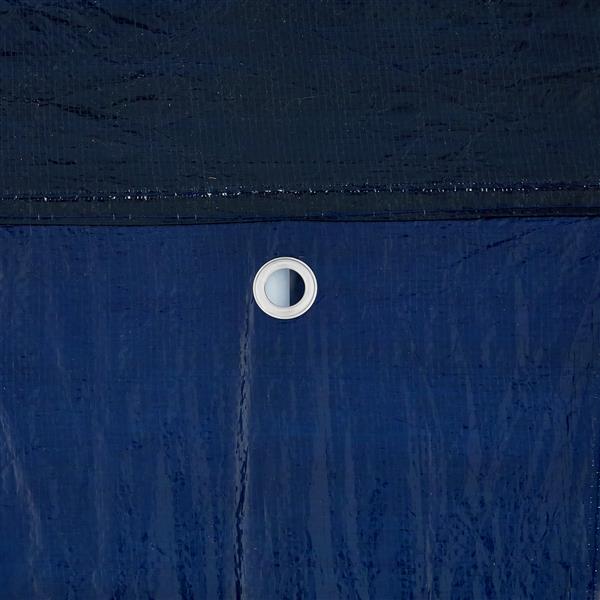 Grote foto vidaxl partytent blauw 6x4 m pe tuin en terras overige tuin en terras