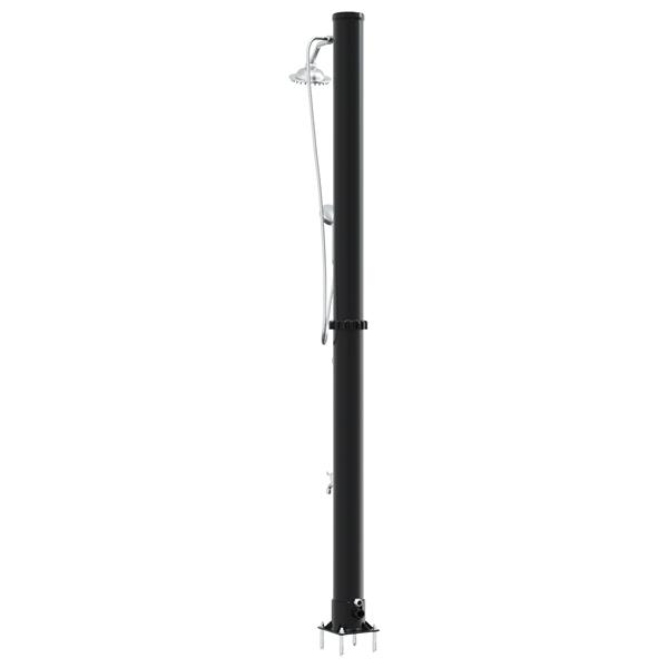 Grote foto vidaxl buitendouche met handdouchekop 217 cm 20 l tuin en terras zwembaden toebehoren
