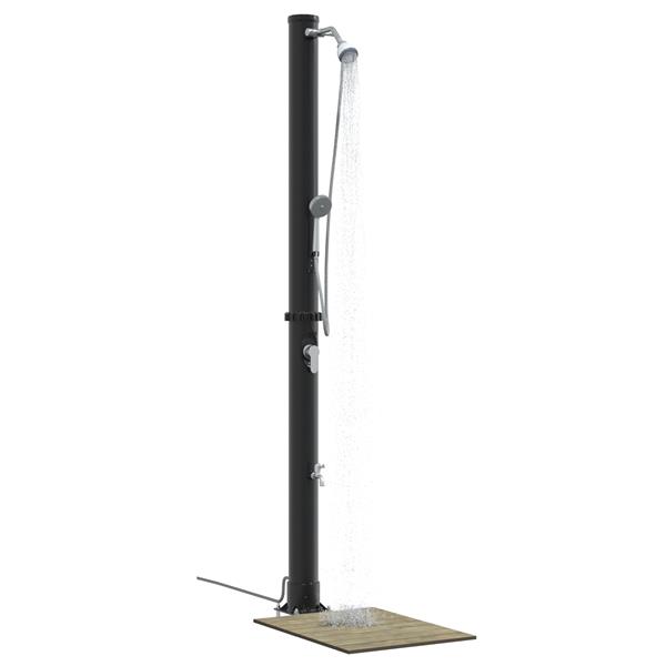 Grote foto vidaxl buitendouche met handdouche 217 cm 20 l tuin en terras zwembaden toebehoren