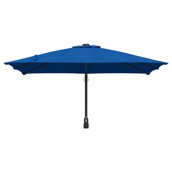 Grote foto vidaxl wandparasol azure blauw 247 cm tuin en terras overige tuin en terras
