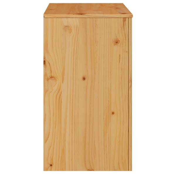 Grote foto vidaxl dressoir drammen 79x43x75 5 cm massief grenenhout huis en inrichting overige