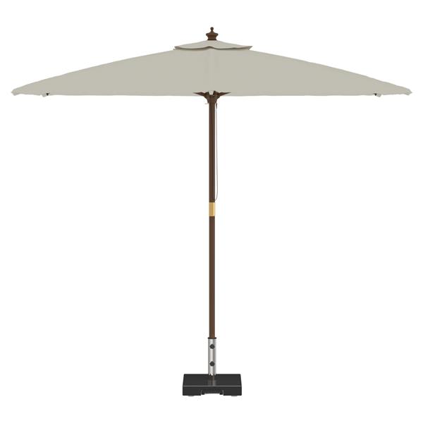 Grote foto vidaxl parasolvoet met wielen en handvat zwart graniet 29 kg vierkant tuin en terras overige tuin en terras