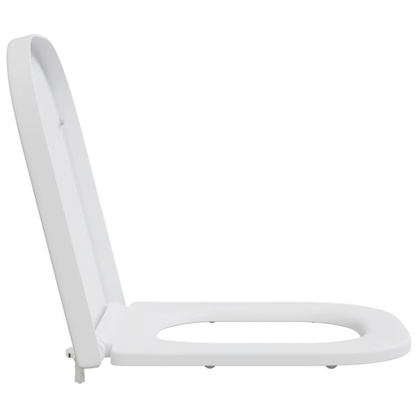 Grote foto vidaxl toiletbril soft close met quick release duroplast wit doe het zelf en verbouw sanitair