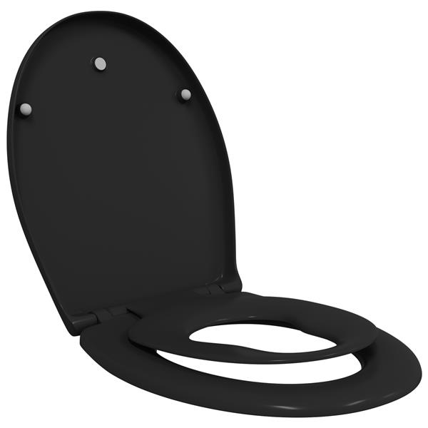 Grote foto vidaxl toiletbril met kinderzitje en quick release duroplast doe het zelf en verbouw sanitair