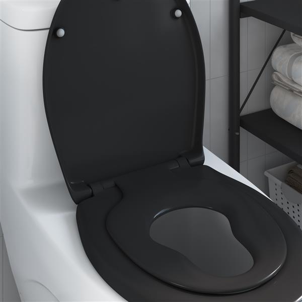 Grote foto vidaxl toiletbril met kinderzitje en quick release duroplast doe het zelf en verbouw sanitair