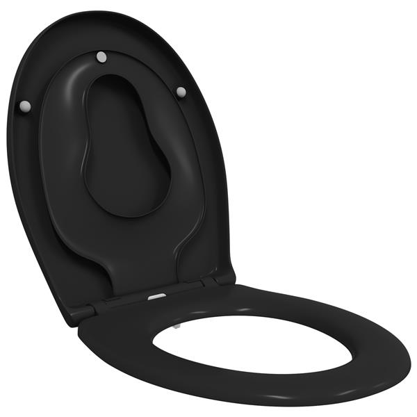Grote foto vidaxl toiletbril met kinderzitje en quick release duroplast doe het zelf en verbouw sanitair