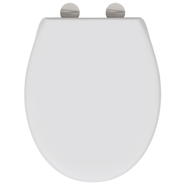 Grote foto vidaxl toiletbril soft close met quick release duroplast wit doe het zelf en verbouw sanitair