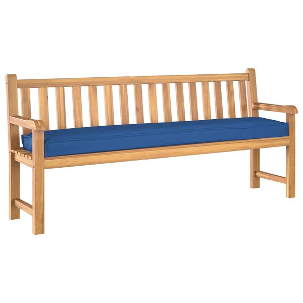 Grote foto vidaxl ligbedkussens voor bank 2 stuks koningsblauw 200x40x8 cm oxford stof huis en inrichting woningdecoratie