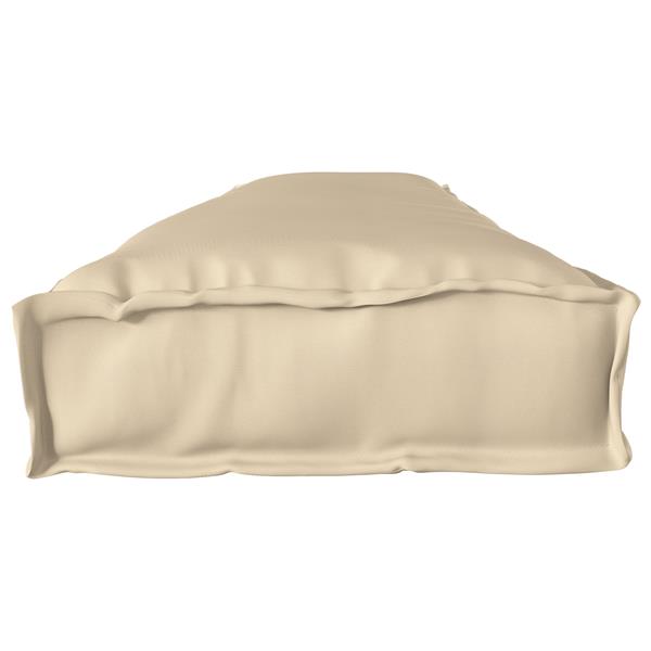Grote foto vidaxl ligbedkussens voor bank 2 stuks beige 200x40x8 cm oxford stof huis en inrichting woningdecoratie