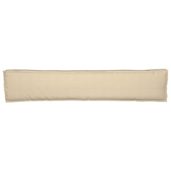 Grote foto vidaxl ligbedkussens voor bank 2 stuks beige 200x40x8 cm oxford stof huis en inrichting woningdecoratie