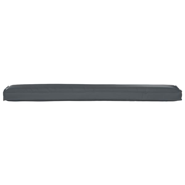 Grote foto vidaxl ligbedkussens voor bank 2 stuks anthraciet 200x40x8 cm oxford stof huis en inrichting woningdecoratie