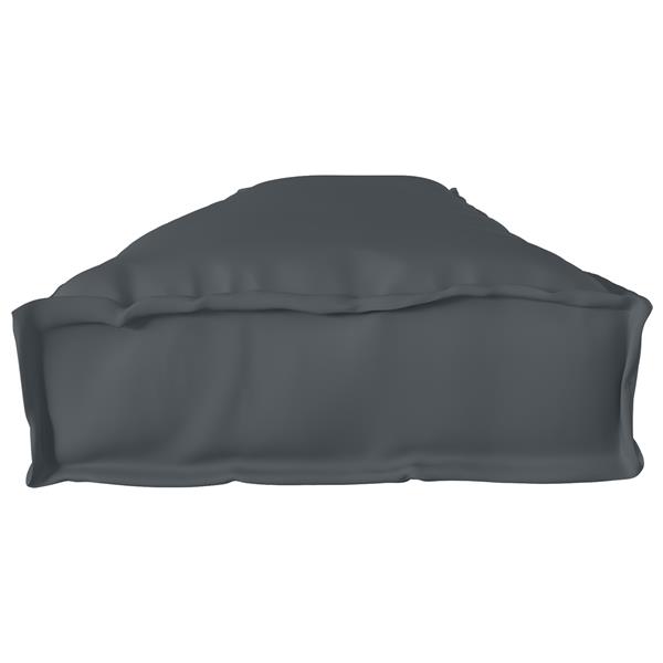 Grote foto vidaxl ligbedkussens voor bank 2 stuks anthraciet 200x40x8 cm oxford stof huis en inrichting woningdecoratie