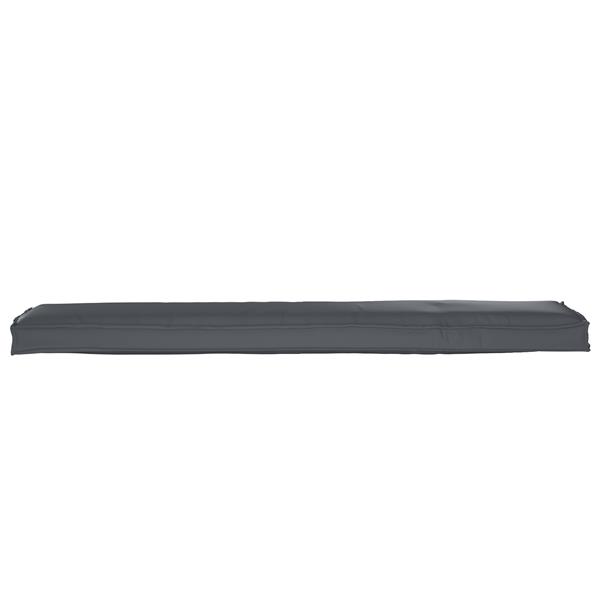 Grote foto vidaxl ligbedkussens 2 stuks anthraciet 180x40x8 cm oxford stof huis en inrichting woningdecoratie