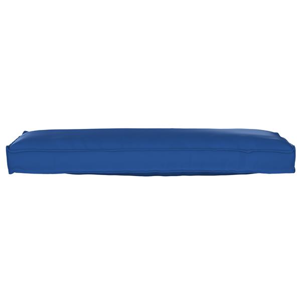 Grote foto vidaxl palletkussens 2 st bank 120x40x8 cm oxford stof koningsblauw huis en inrichting woningdecoratie