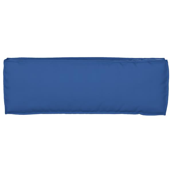 Grote foto vidaxl palletkussens 2 st bank 120x40x8 cm oxford stof koningsblauw huis en inrichting woningdecoratie