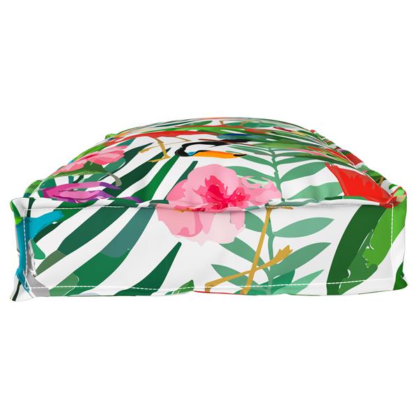 Grote foto vidaxl palletkussens 2 st bank 100x40x8 cm jungle oxford stof huis en inrichting woningdecoratie