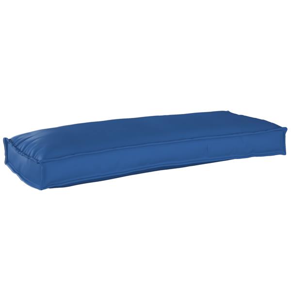 Grote foto vidaxl palletkussens 2 st bank 100x40x8 cm oxford stof koningsblauw huis en inrichting woningdecoratie