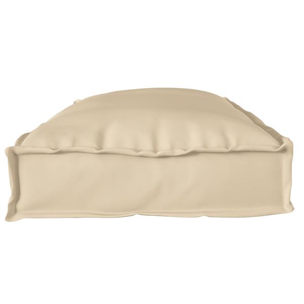 Grote foto vidaxl palletkussens 2 st bank 100x40x8 cm oxford stof beige huis en inrichting woningdecoratie