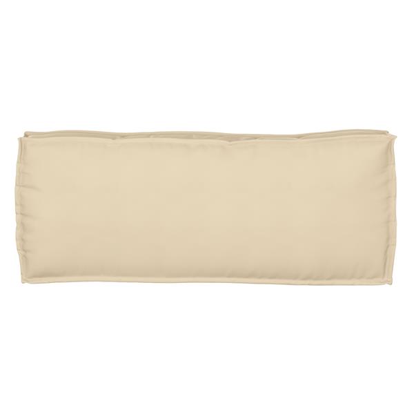 Grote foto vidaxl palletkussens 2 st bank 100x40x8 cm oxford stof beige huis en inrichting woningdecoratie