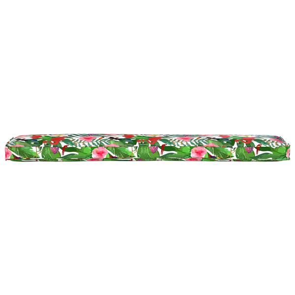 Grote foto vidaxl palletkussen bank 200x40x8 cm jungle oxford stof huis en inrichting woningdecoratie