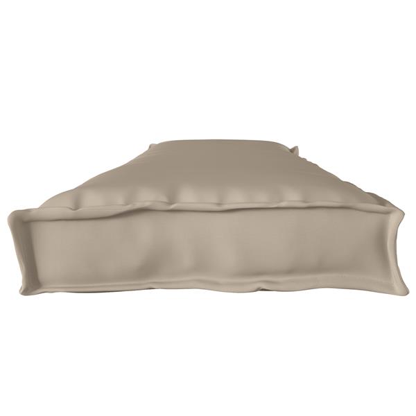 Grote foto vidaxl palletkussen bank 180x40x8 cm oxford stof taupe huis en inrichting woningdecoratie