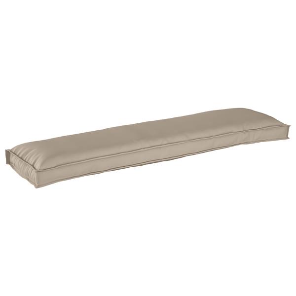 Grote foto vidaxl palletkussen bank 150x40x8 cm oxford stof taupe huis en inrichting woningdecoratie