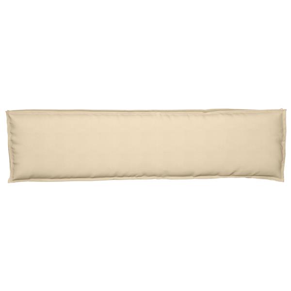Grote foto vidaxl palletkussen bank 150x40x8 cm oxford stof beige huis en inrichting woningdecoratie
