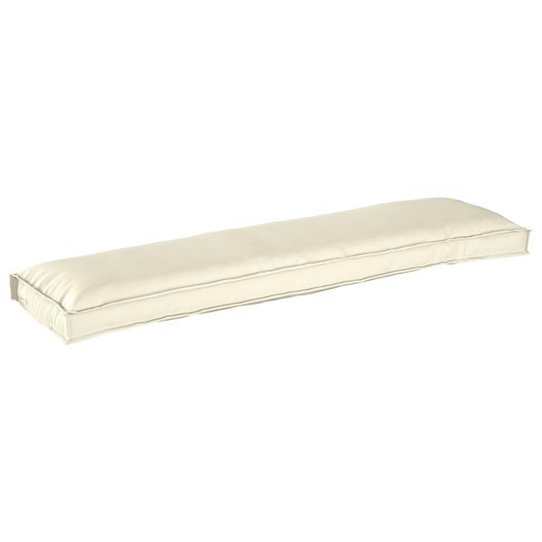 Grote foto vidaxl palletkussen bank 150x40x8 cm oxford stof cr mekleurig huis en inrichting woningdecoratie