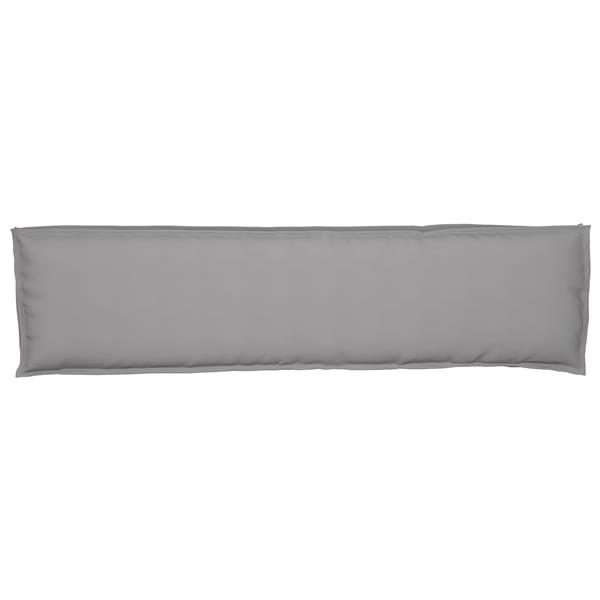 Grote foto vidaxl palletkussen bank 150x40x8 cm oxford stof grijs huis en inrichting woningdecoratie