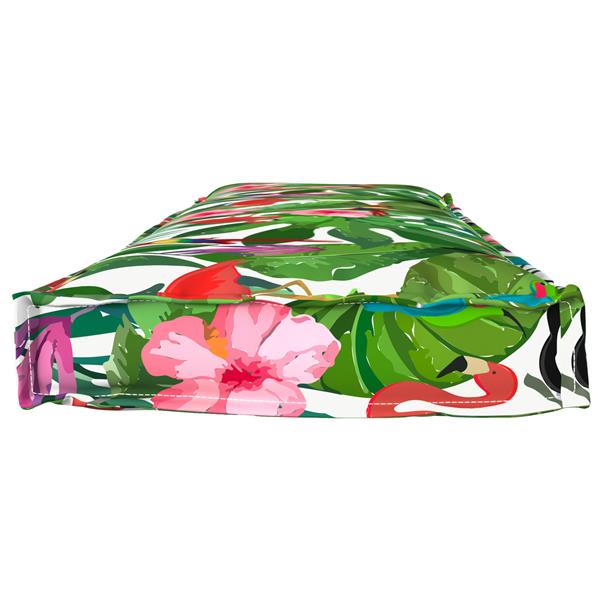 Grote foto vidaxl palletkussen bank 140x40x8 cm jungle oxford stof huis en inrichting woningdecoratie