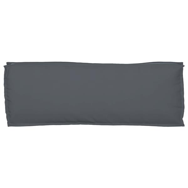 Grote foto vidaxl palletkussen bank 110x40x8 cm oxford stof antraciet huis en inrichting woningdecoratie