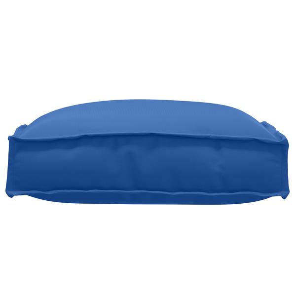 Grote foto vidaxl kussens voor palletstoelen 6 st koninklijk blauw 40x40x8 cm oxford stof huis en inrichting woningdecoratie