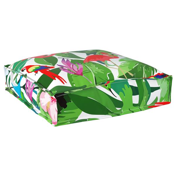 Grote foto vidaxl palletkussens 4 st zitting 40x40x8 cm jungle oxford stof huis en inrichting woningdecoratie