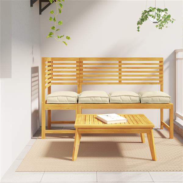 Grote foto vidaxl palletkussens 4 st zitting 40x40x8 cm oxford stof cr mekleurig huis en inrichting woningdecoratie