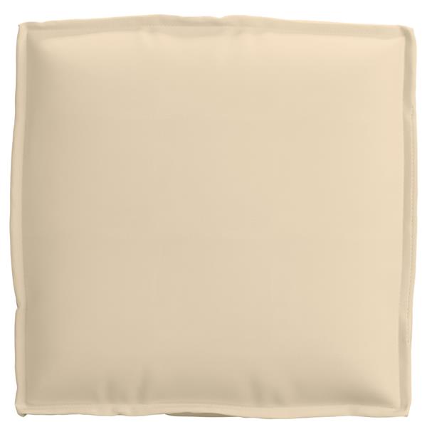 Grote foto vidaxl palletkussens 2 st zitting 40x40x8 cm oxford stof beige huis en inrichting woningdecoratie
