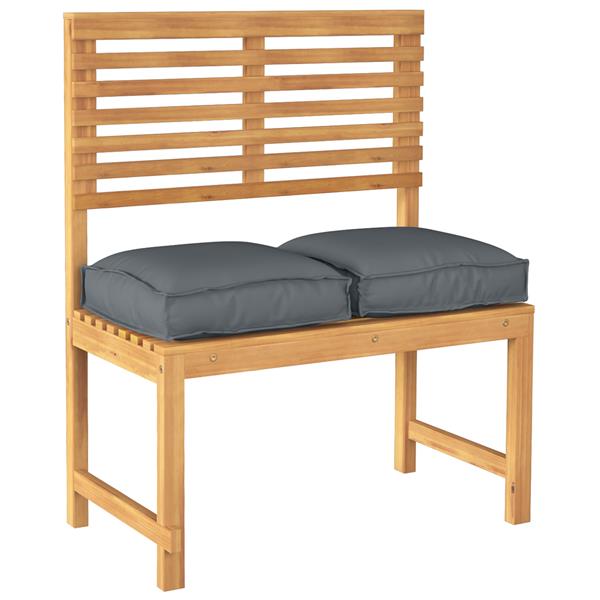 Grote foto vidaxl palletkussens 2 st zitting 40x40x8 cm oxford stof antraciet huis en inrichting woningdecoratie