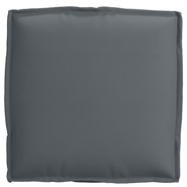 Grote foto vidaxl palletkussens 2 st zitting 40x40x8 cm oxford stof antraciet huis en inrichting woningdecoratie
