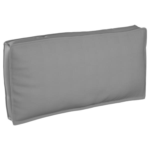 Grote foto vidaxl palletkussen voor zit rugleuning grijs 120x60x12 cm oxford stof huis en inrichting woningdecoratie