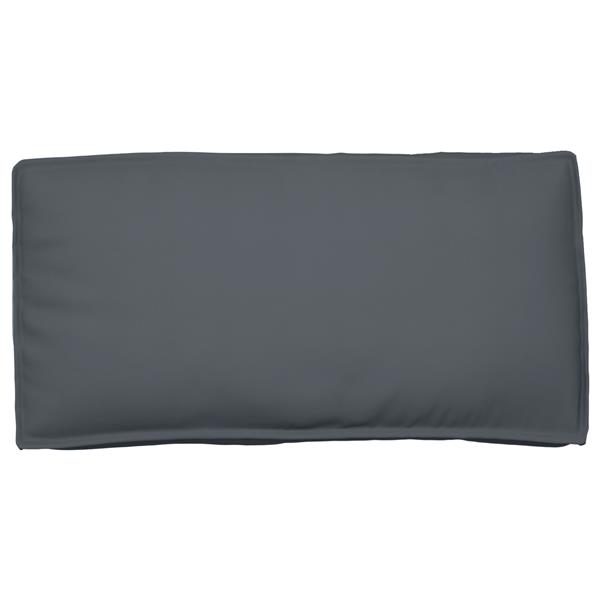 Grote foto vidaxl palletkussen zit rugleuning anthraciet 120x60x12 cm oxford stof huis en inrichting woningdecoratie